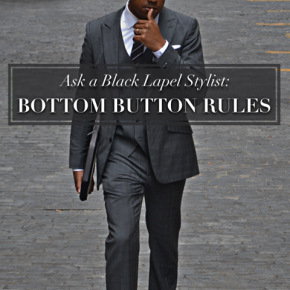 Vest and Suit Button Rules- The "Must Follows"