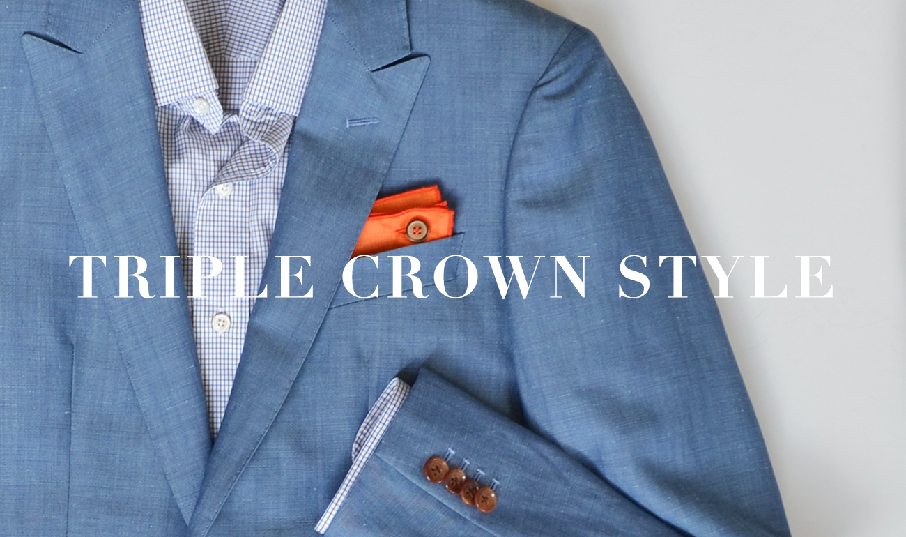 Triple Crown Style | Black Lapel