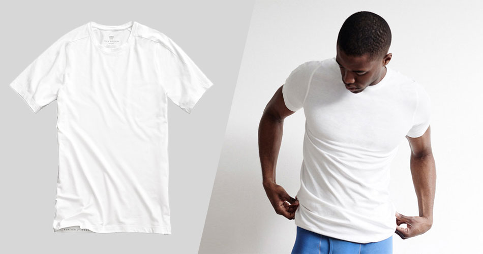 White t shirt outlet under shirt