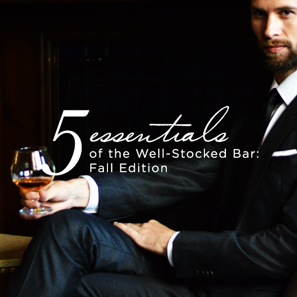 5 Essentials of the WellStocked Bar Fall Edition Black Lapel