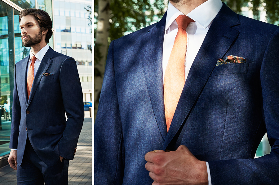 Rivington Dusk Blue Custom Suit