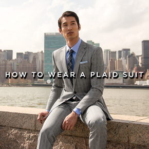 Learn How To Wear A Plaid Suit