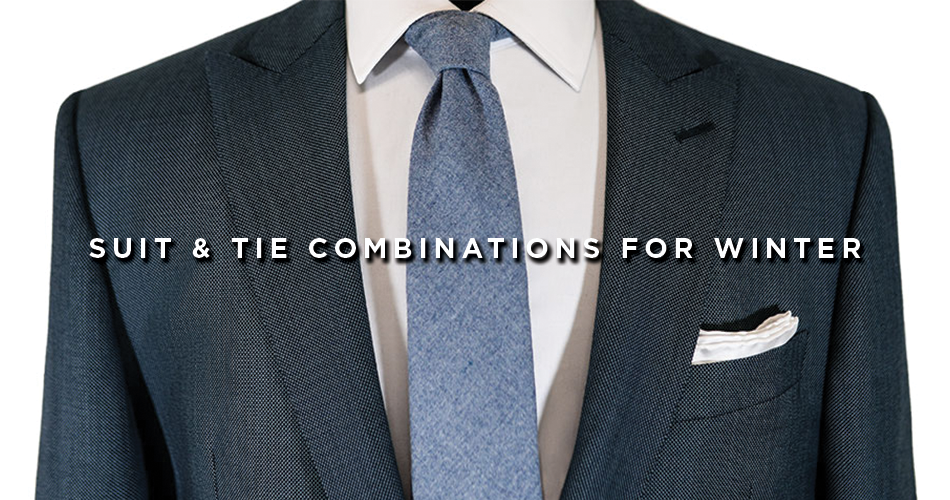 Suit and Tie Combinations For Winter