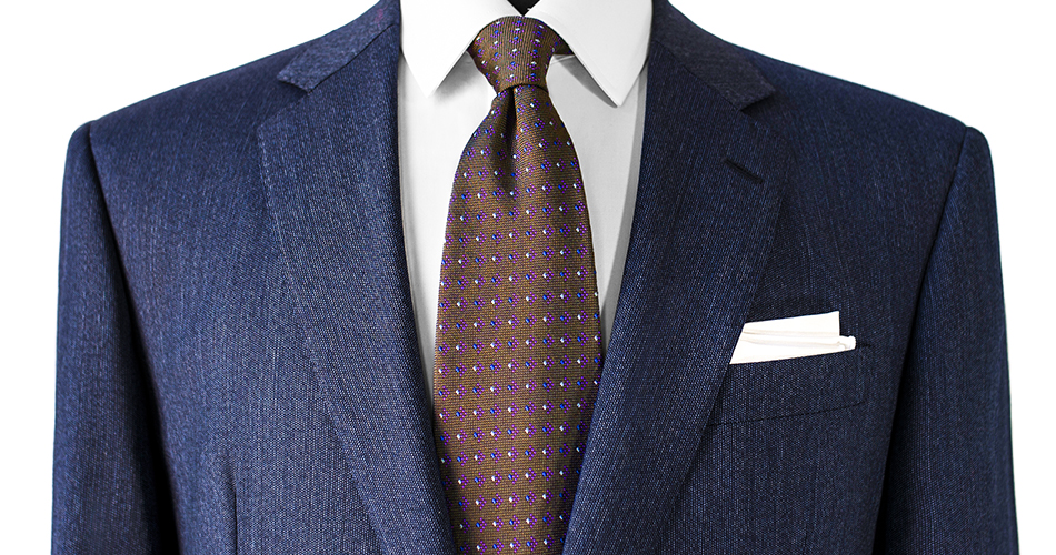 Rivington Dusk Blue Custom Suit and Tie Combinations