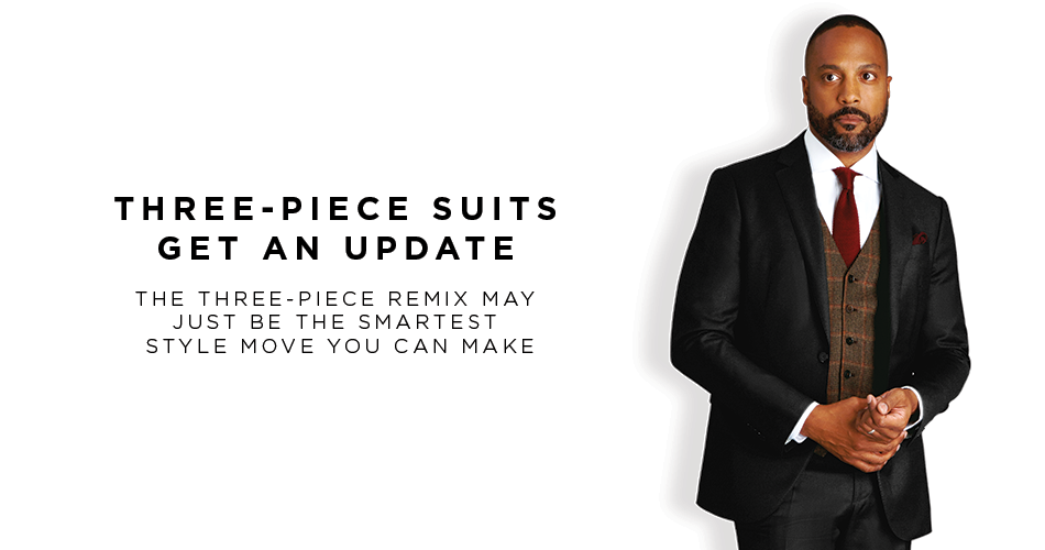 The Up-to-Date Way to Wear the Suit With Vest Look