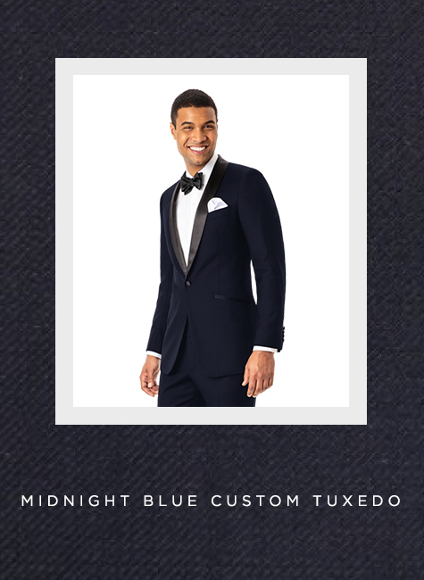 Wedding Tux Guide Midnight Blue Custom Tuxedo