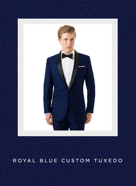 Wedding Tux Guide - Royal Blue Custom Tuxedo