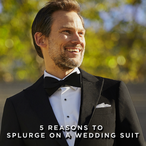 5 Reasons To Splurge On A Wedding Suit