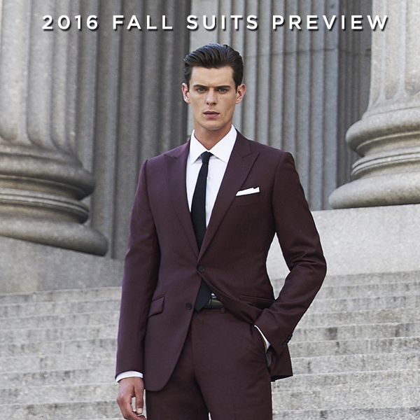 2016 Fall Suits Preview Black Lapel