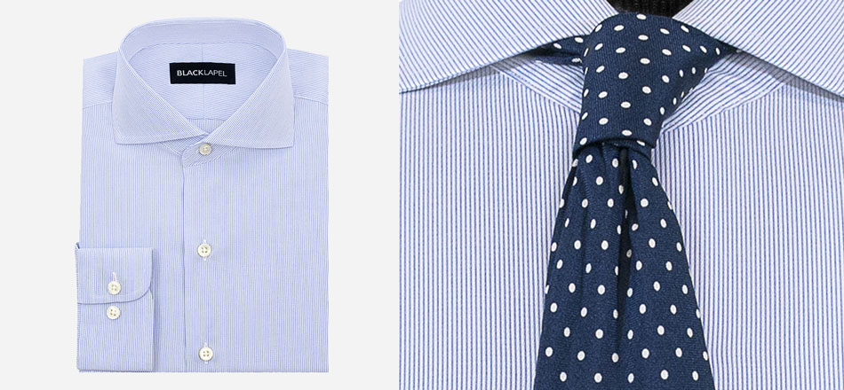 Gingham shirt polka dot tie hotsell