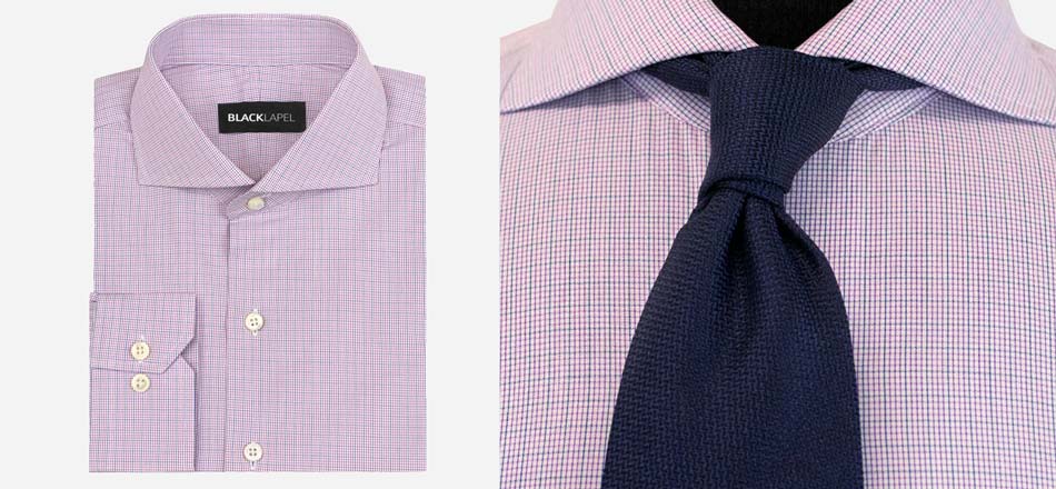 Burberry shirt best sale and tie combinations