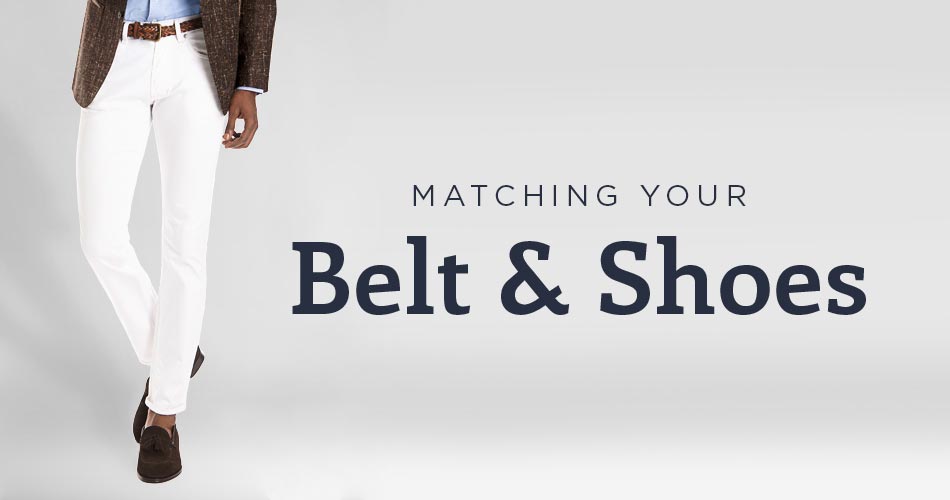 Match Your Belt And Shoes: A Visual Guide · Effortless Gent