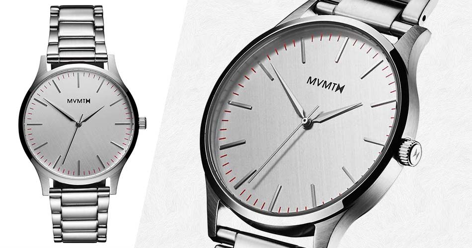 MVMT The 40 Silver Watch