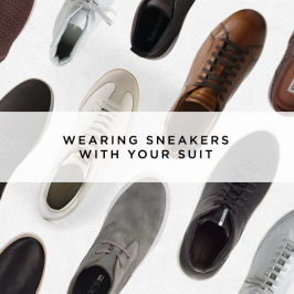 sneakers that you can wear with your suit