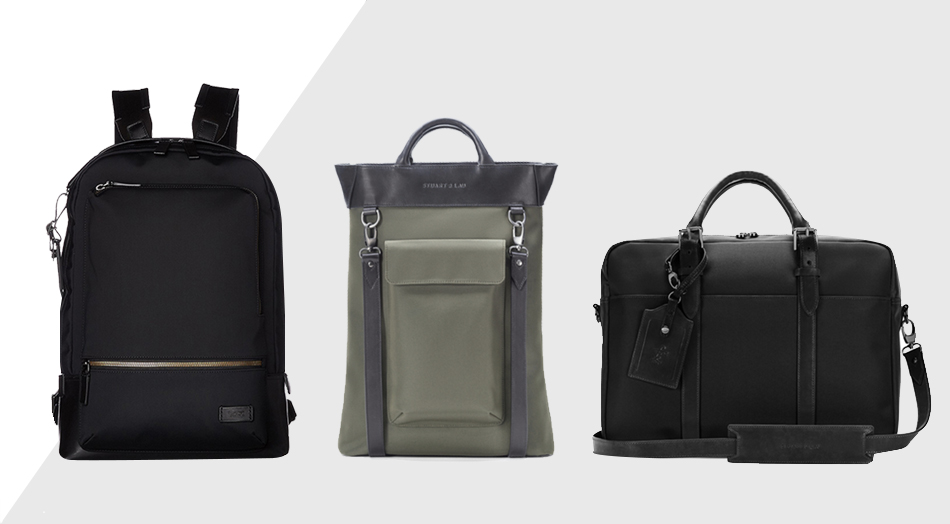 Minimalist wardrobe for men the three bags