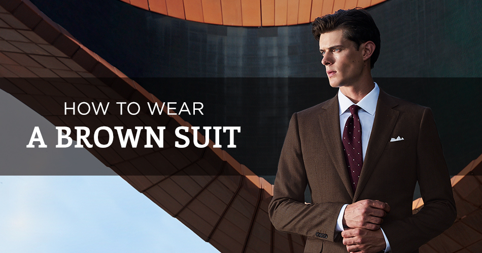 Brown Suit Combinations and Outfits Guide