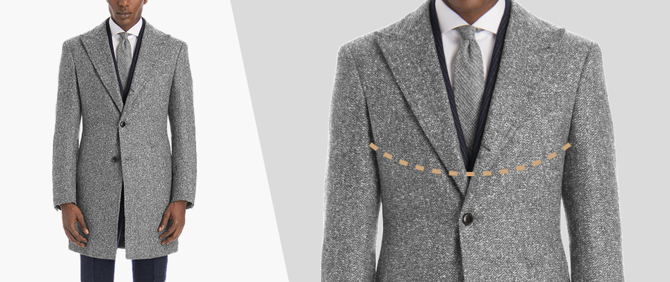 how to wear a topcoat in the body