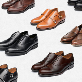 pairs of different dress shoes