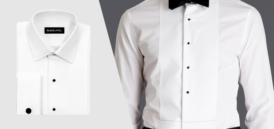 Tuxedo shirt vs outlet regular shirt