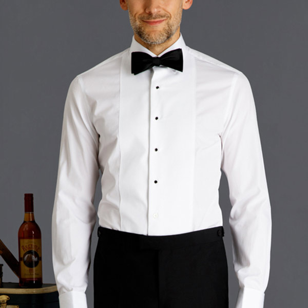 Formal Tuxedo Shirt-Lipa, Ash Grey | danielaboltres.de
