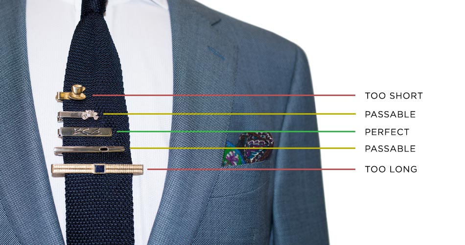 How to Wear a Tie Clip