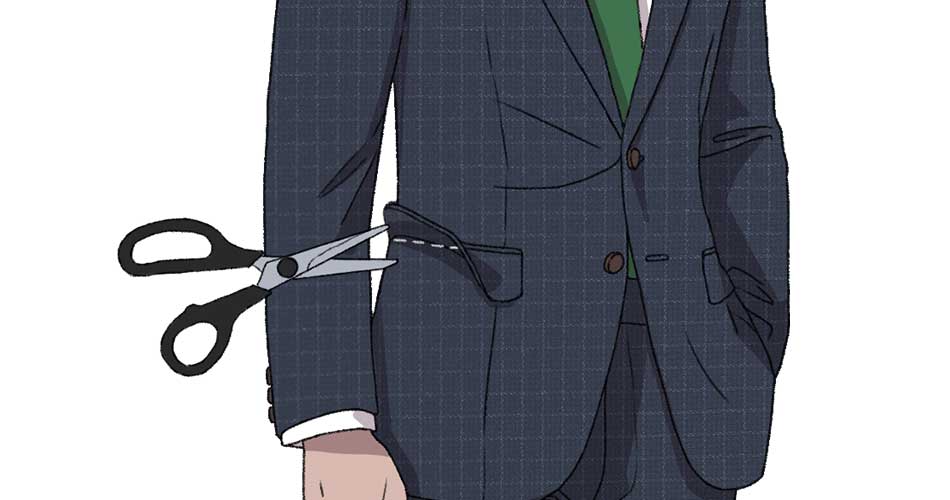 Why Your Suit Jacket Pockets Are Sealed and How to Open Them