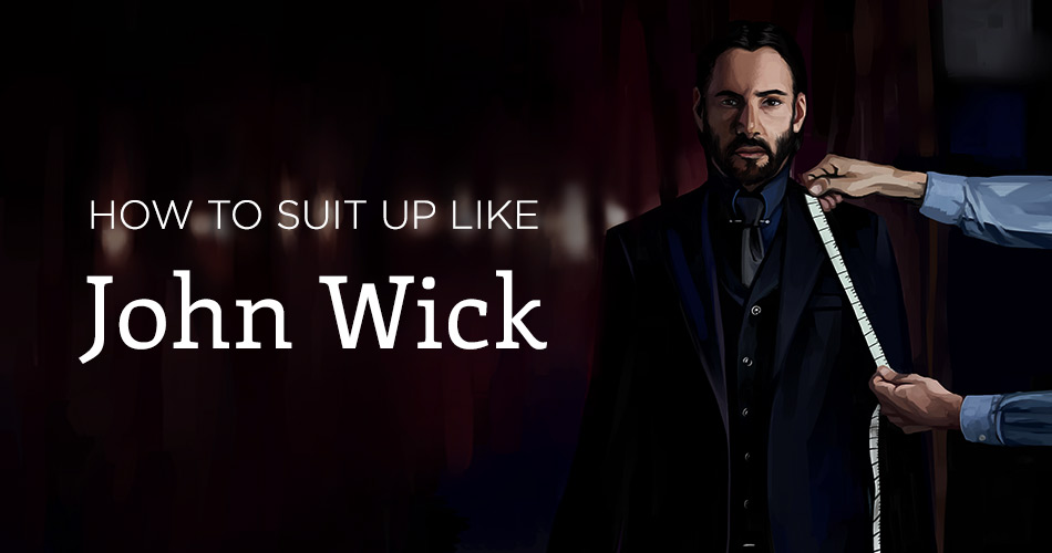 John Wick 2 Keanu Reeves Black Suit