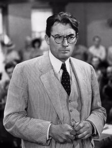 Gregory Peck in a seersucker suit