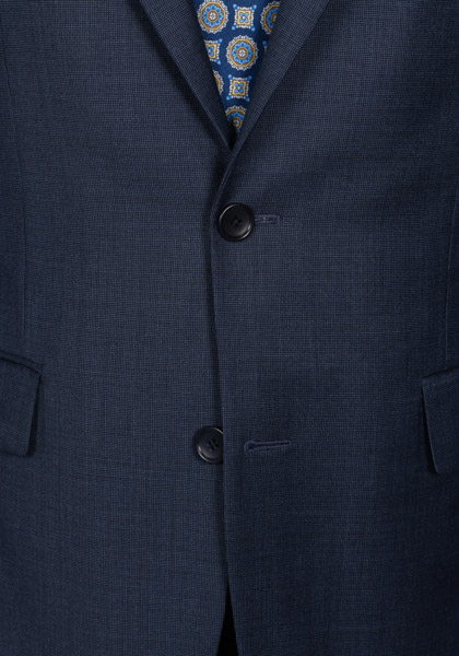 steel Blue nailhead suit