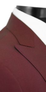 suit super number 130s burgunduy suit fabric example